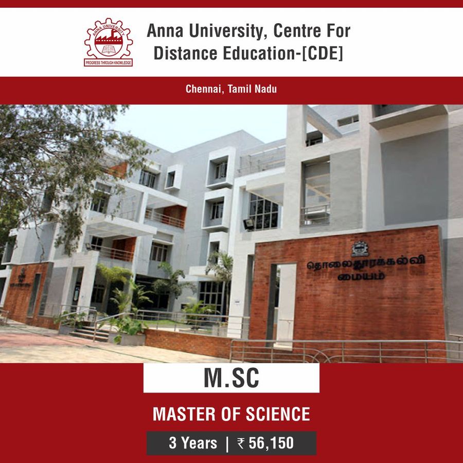 Anna University, Centre For Distance Education